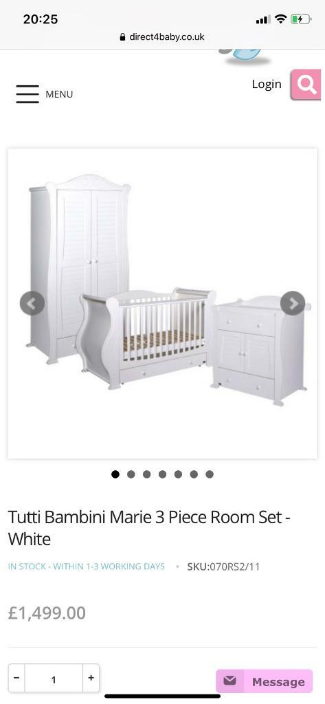 tutti bambini marie 3 piece set